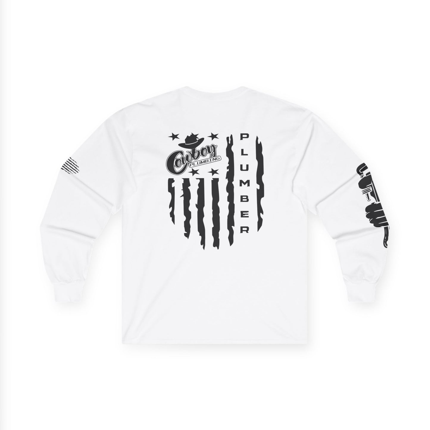 Cowboy Plumbing "I'm Just Here to Lay Pipe" Long Sleeve