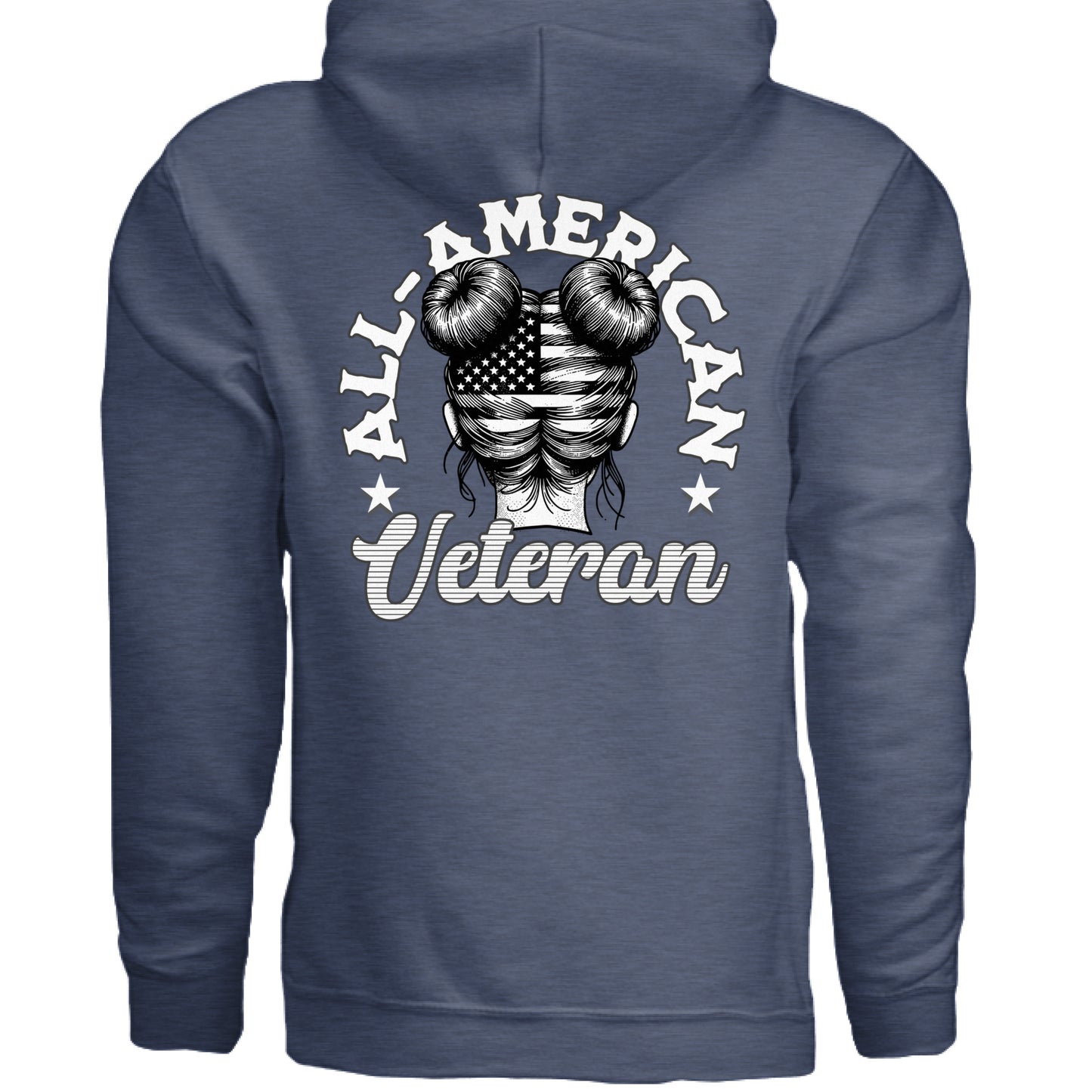 Heather Sport Dark Navy - BACK