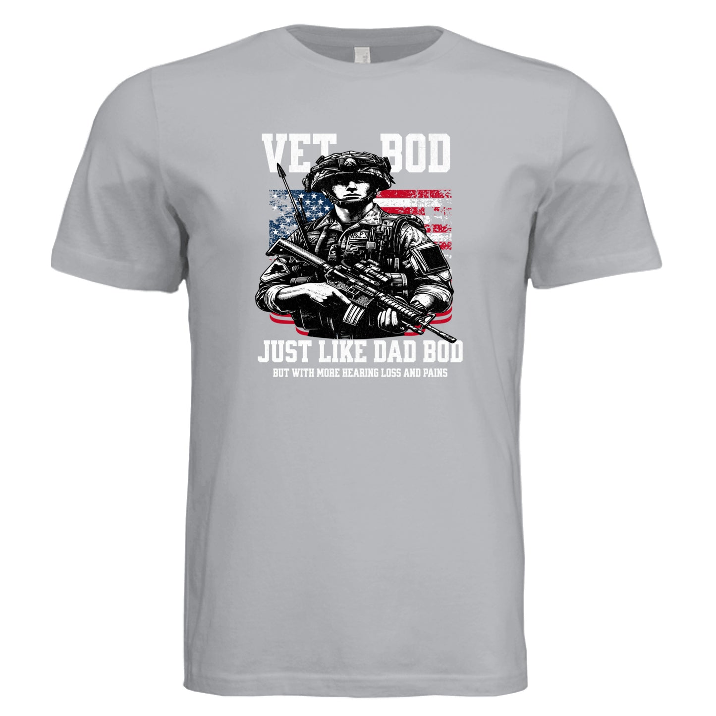 Solid Athletic Grey - FRONT