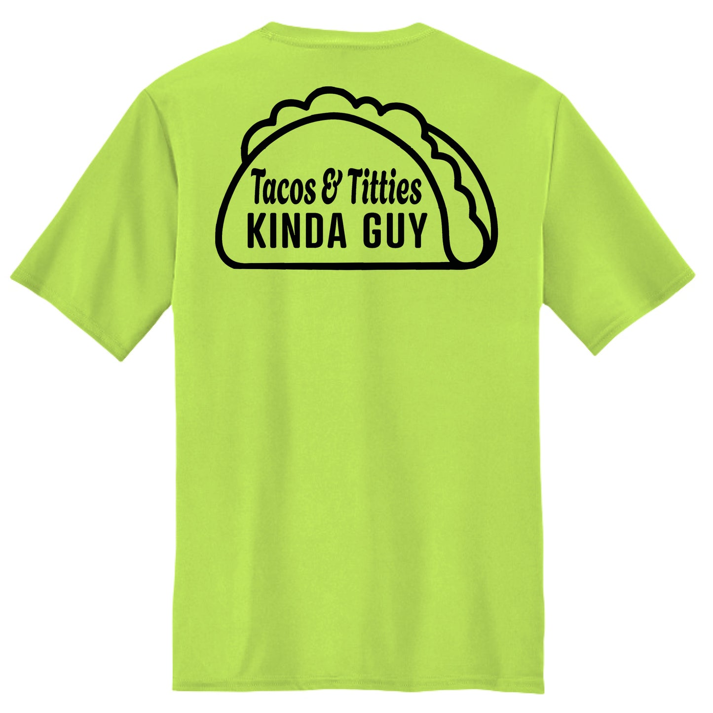 Neon Yellow - BACK