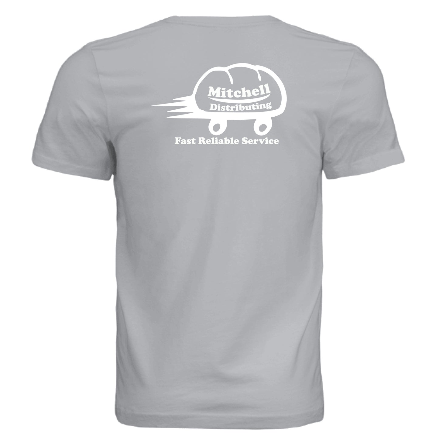 Solid Athletic Grey - BACK