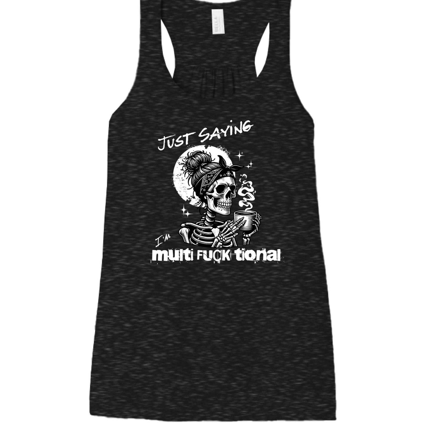 BLACK HEATHER - FRONT