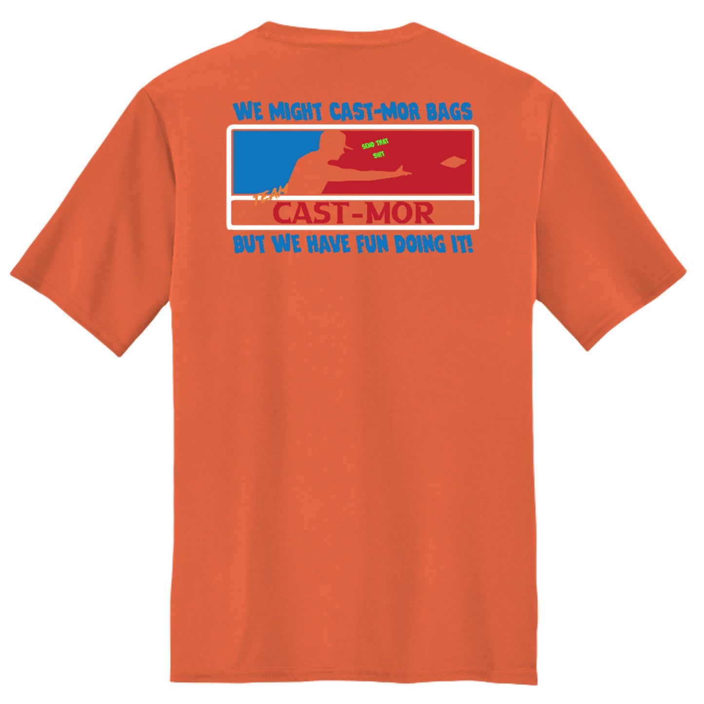 Neon Orange - BACK