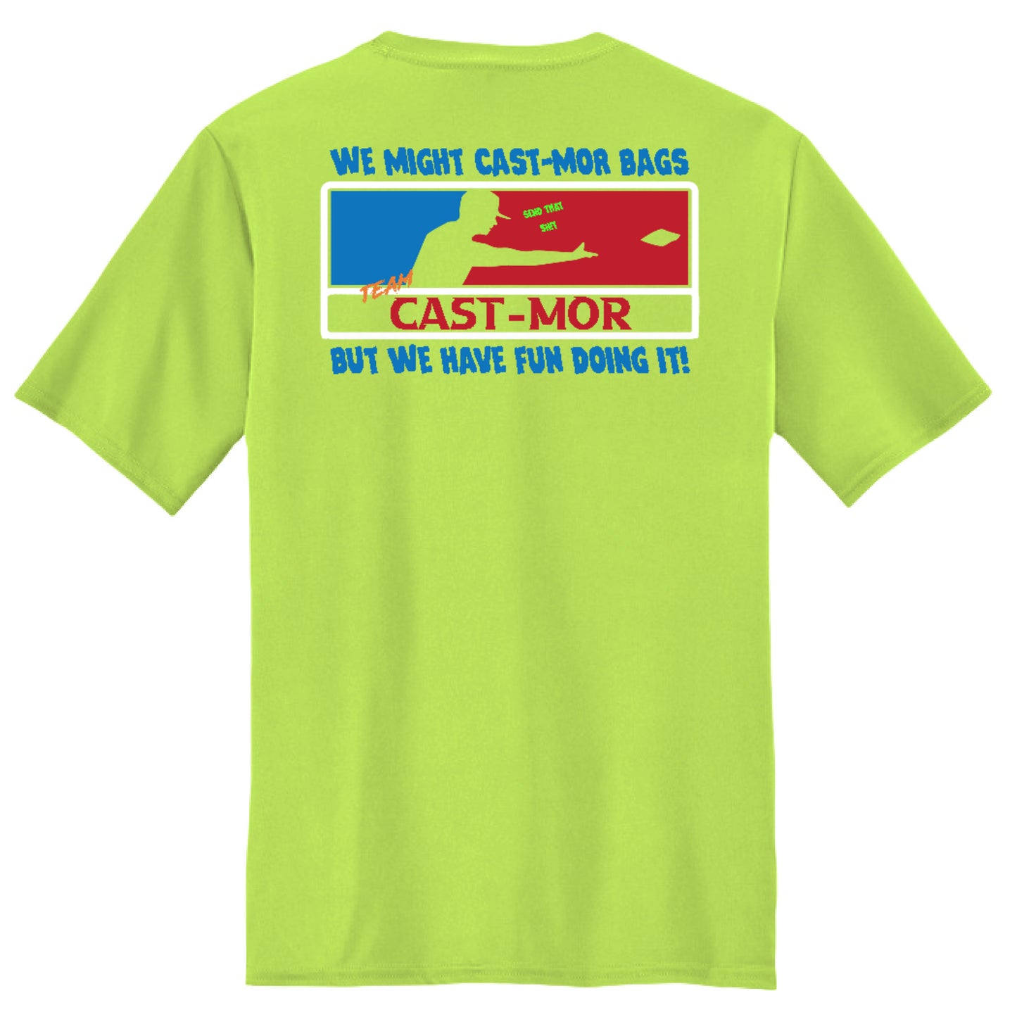 Neon Yellow - BACK