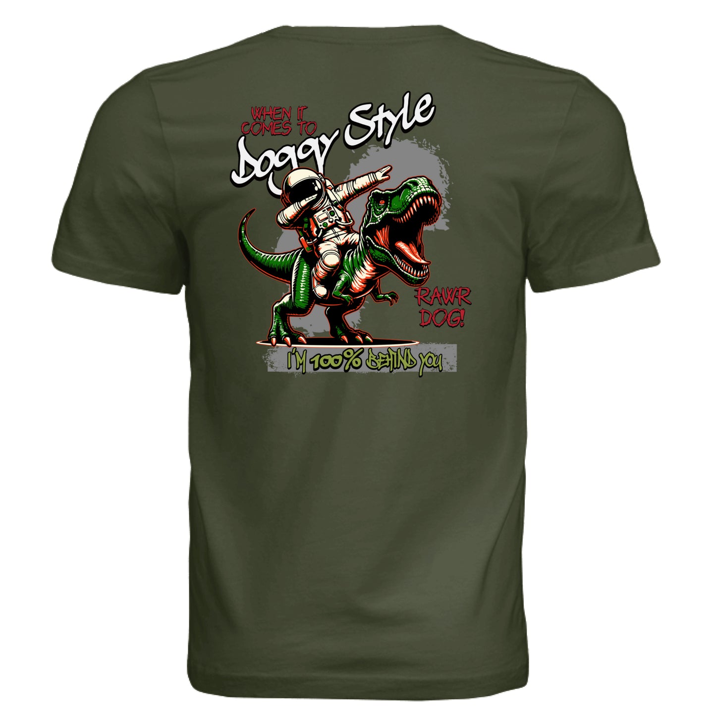 Military Green - BACK