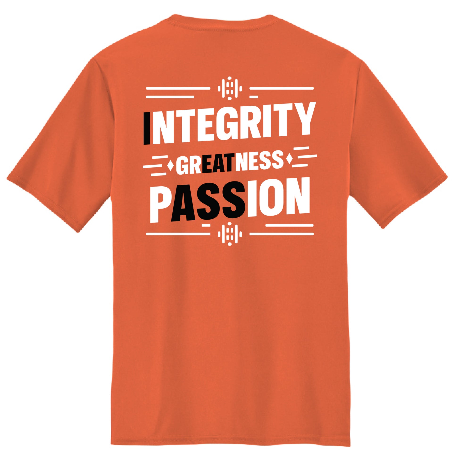 Neon Orange - BACK