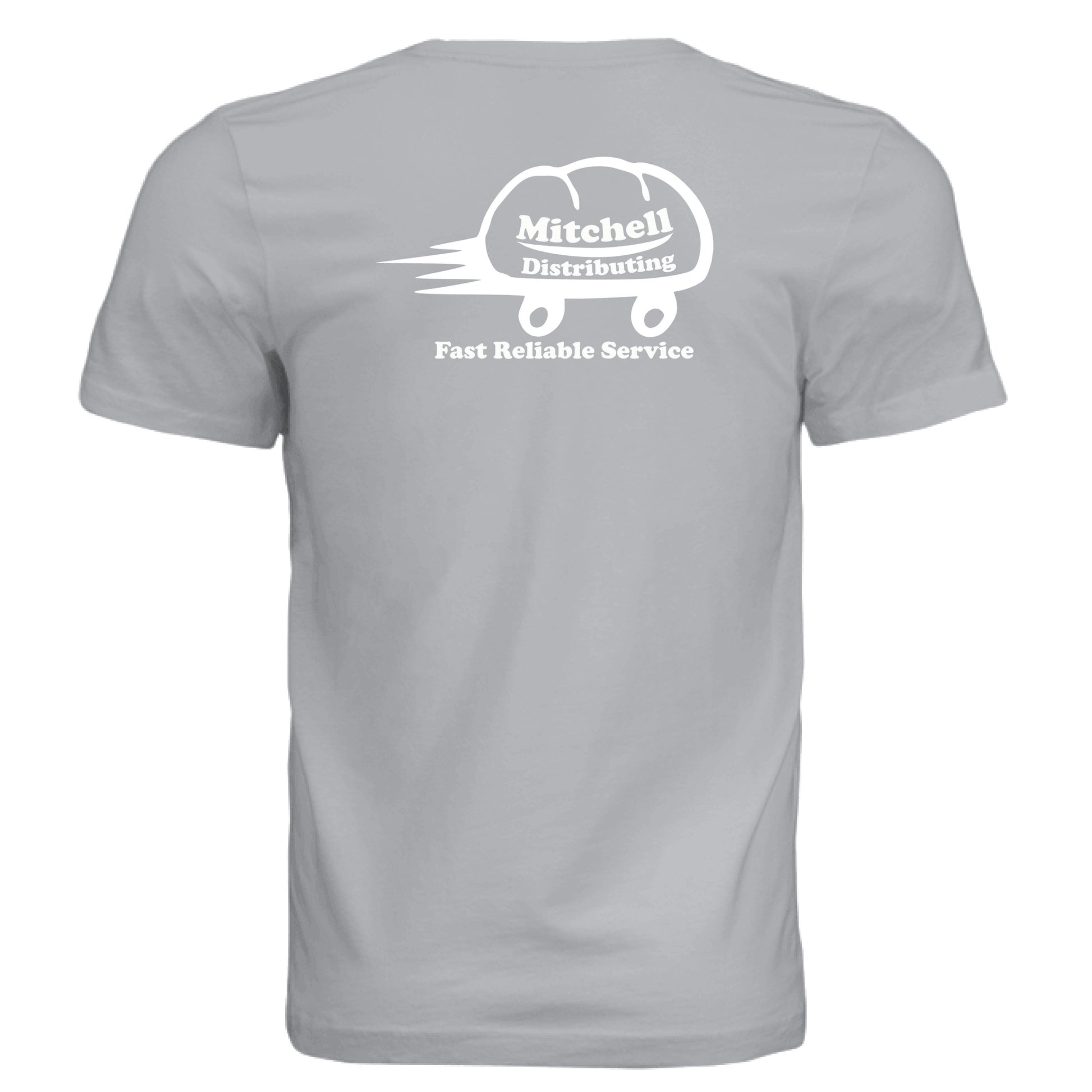 Solid Athletic Grey - BACK