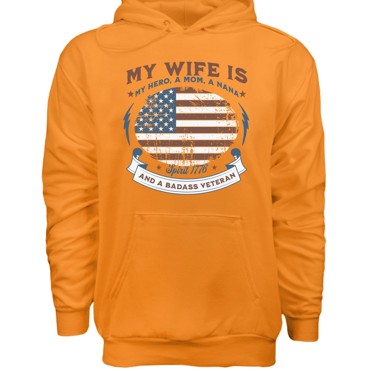 SAFETY ORANGE - FRONT