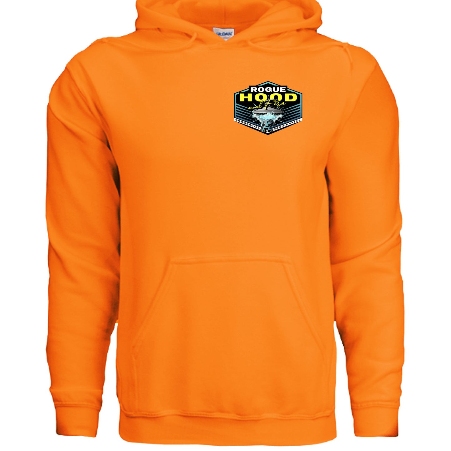 SAFETY ORANGE - FRONT