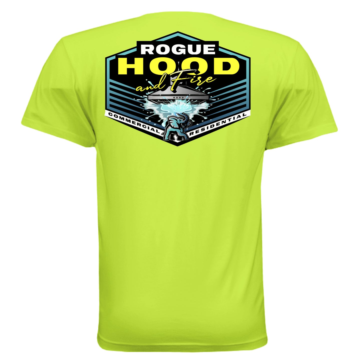 Neon Yellow - BACK