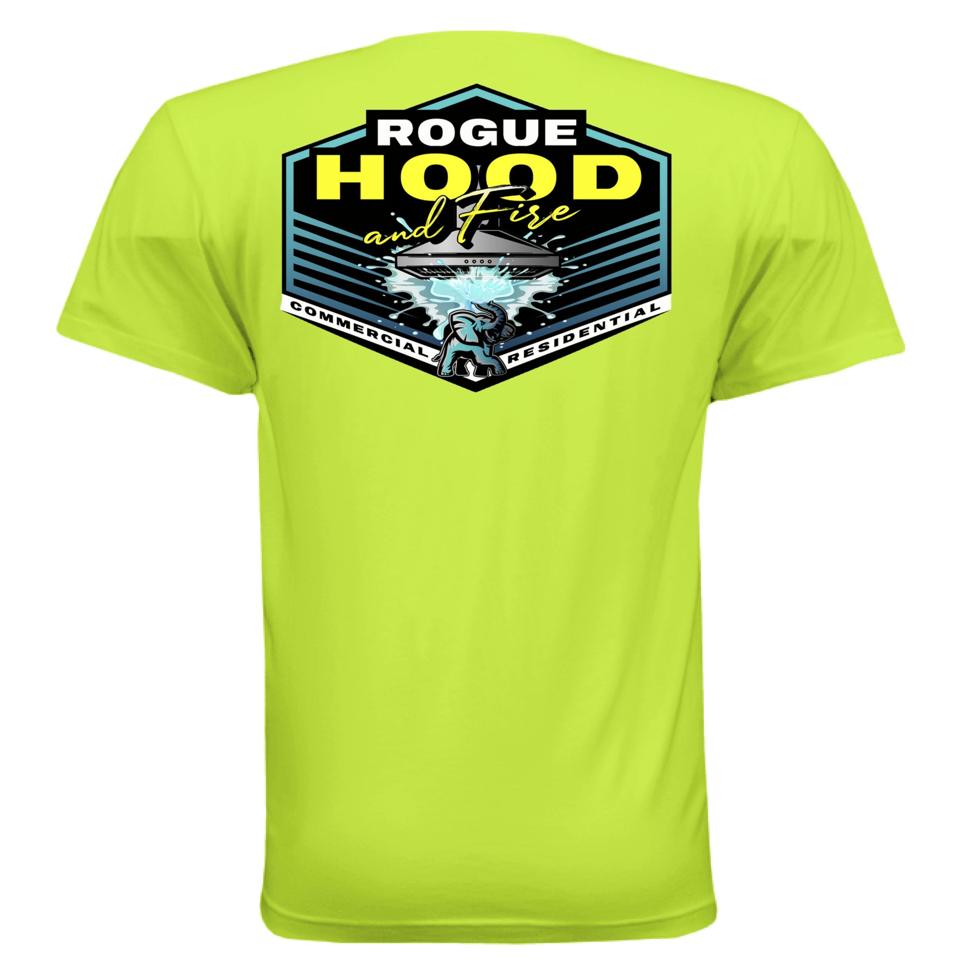 Neon Yellow - BACK