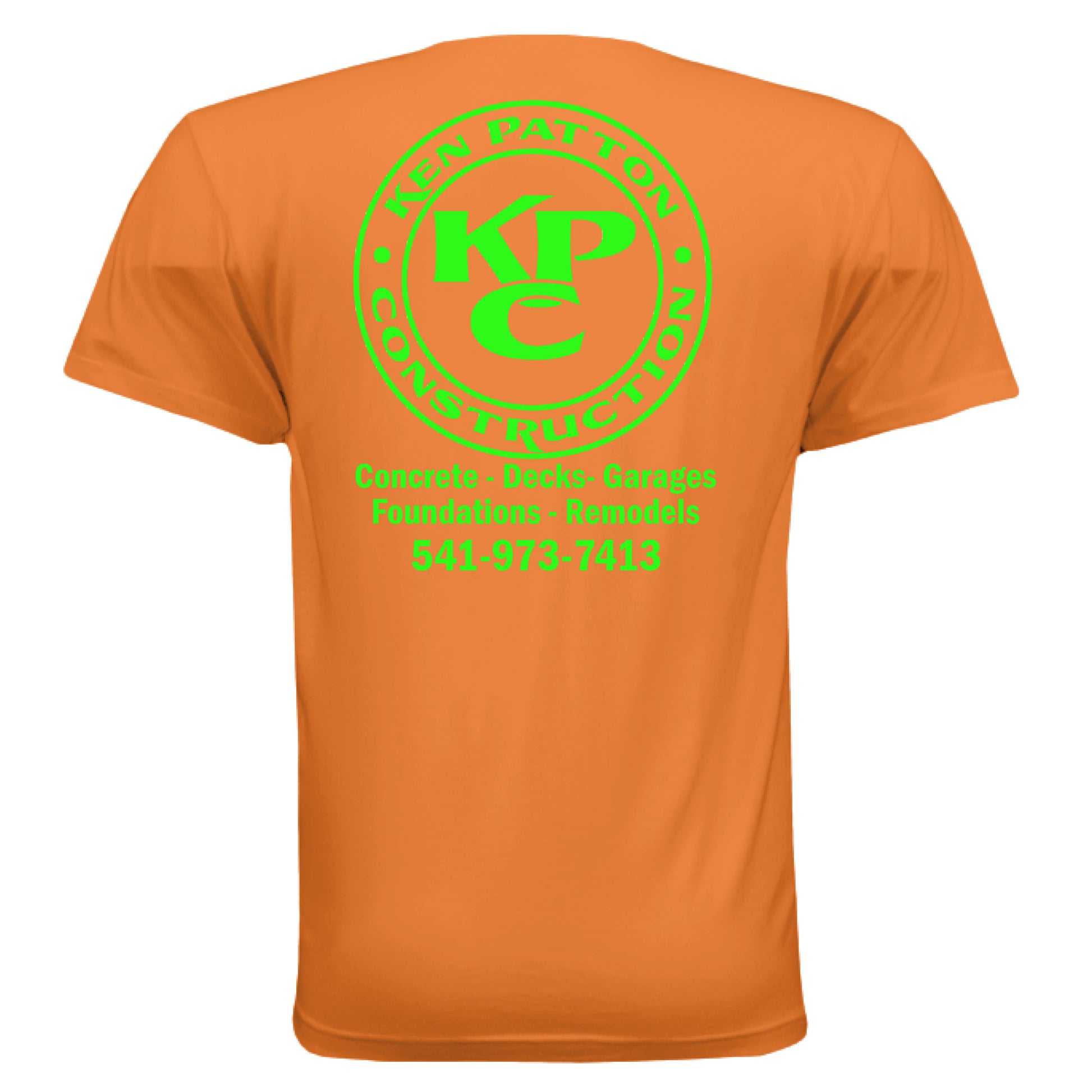 Neon Orange - BACK