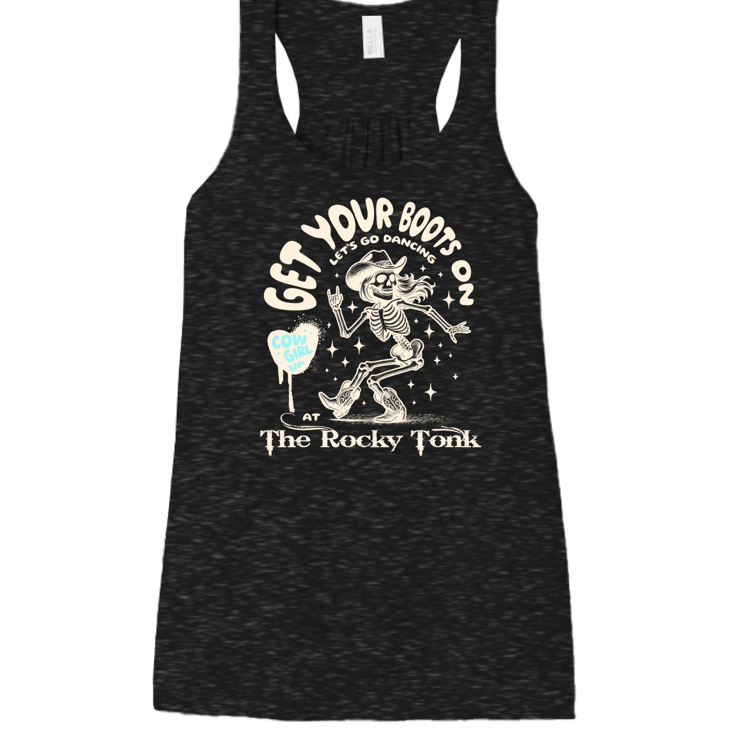 BLACK HEATHER - FRONT