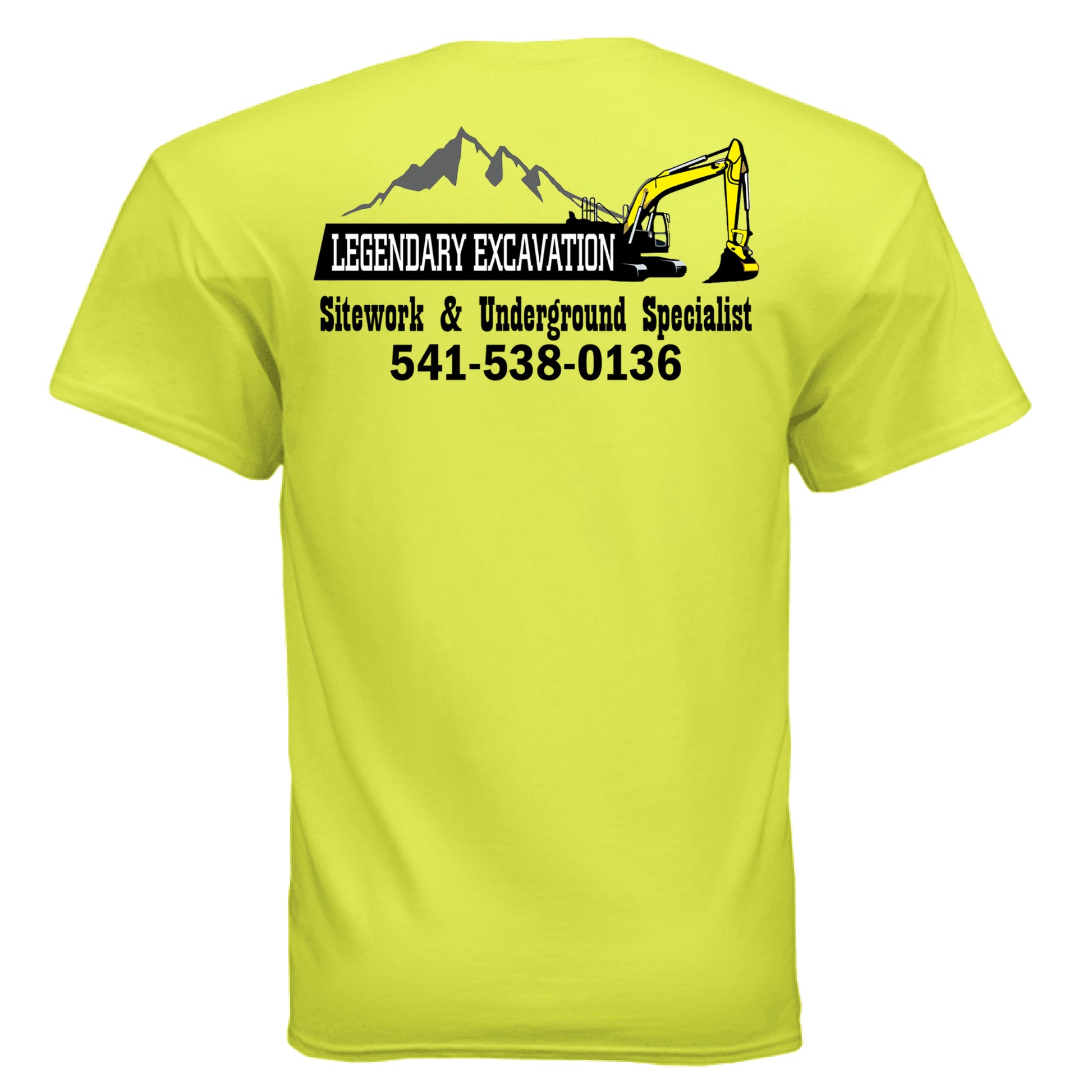 SAFETY GREEN - BACK
