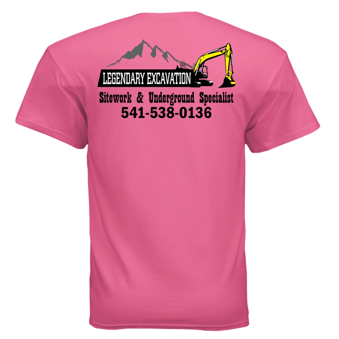 SAFETY PINK - BACK