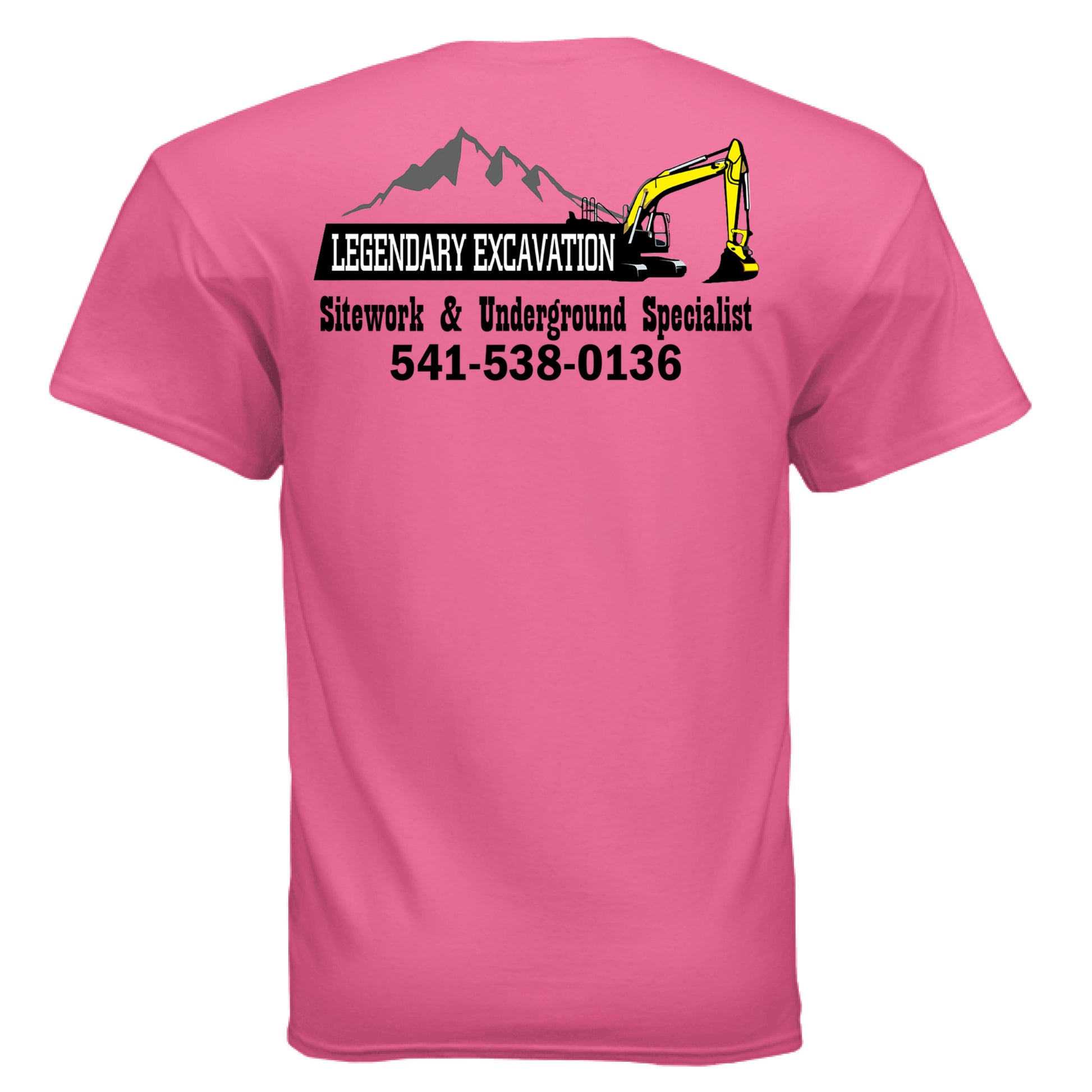 SAFETY PINK - BACK