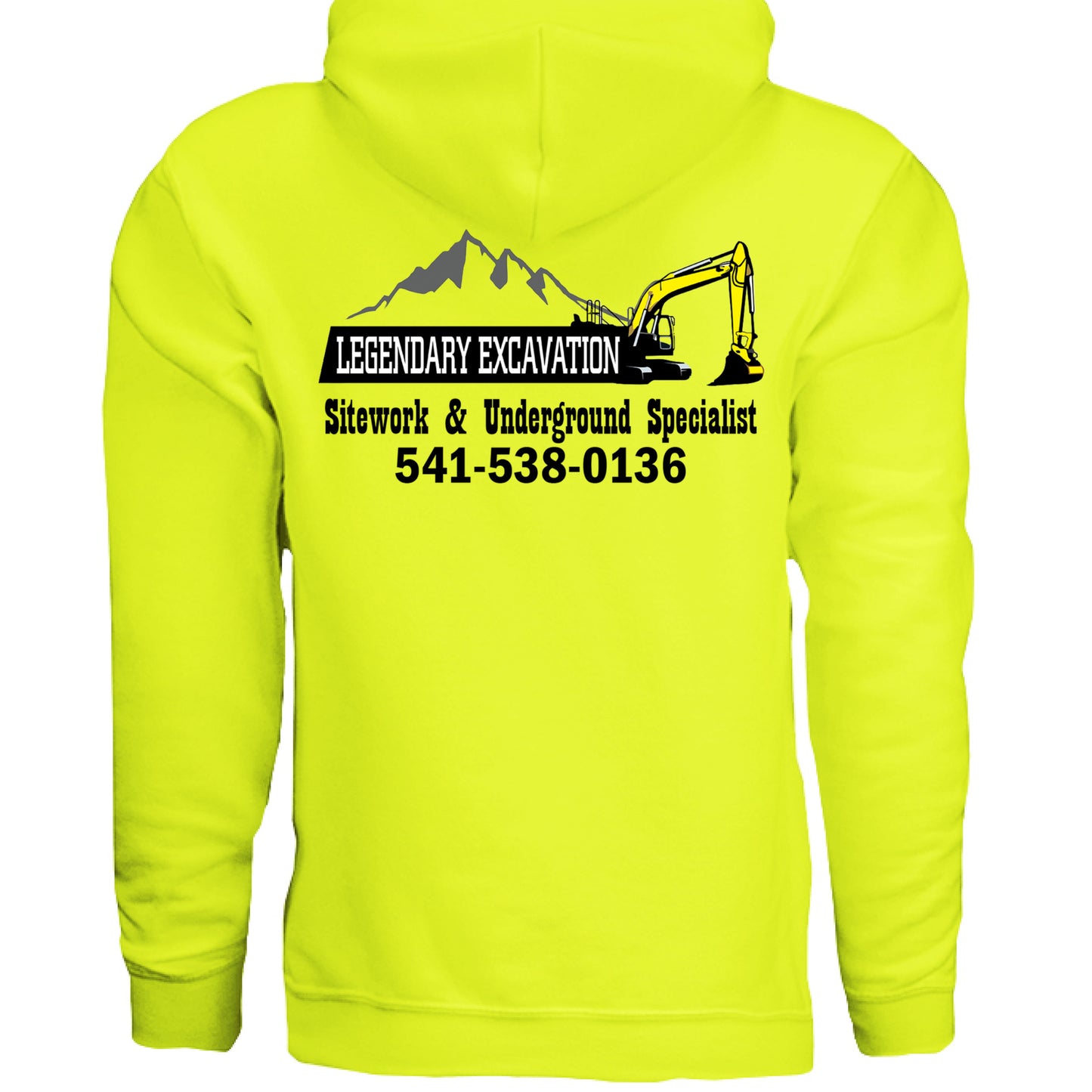 SAFETY GREEN - BACK