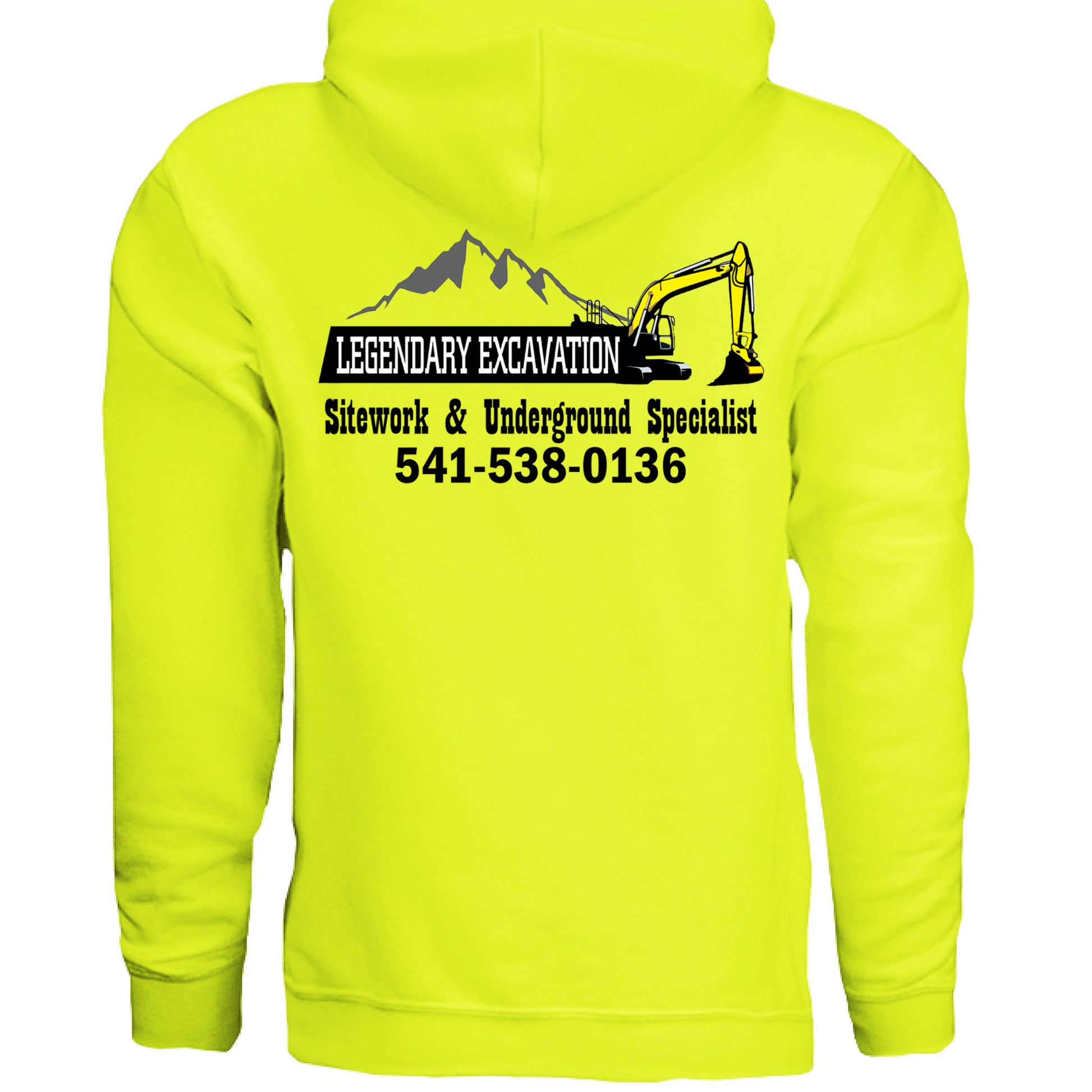 SAFETY GREEN - BACK