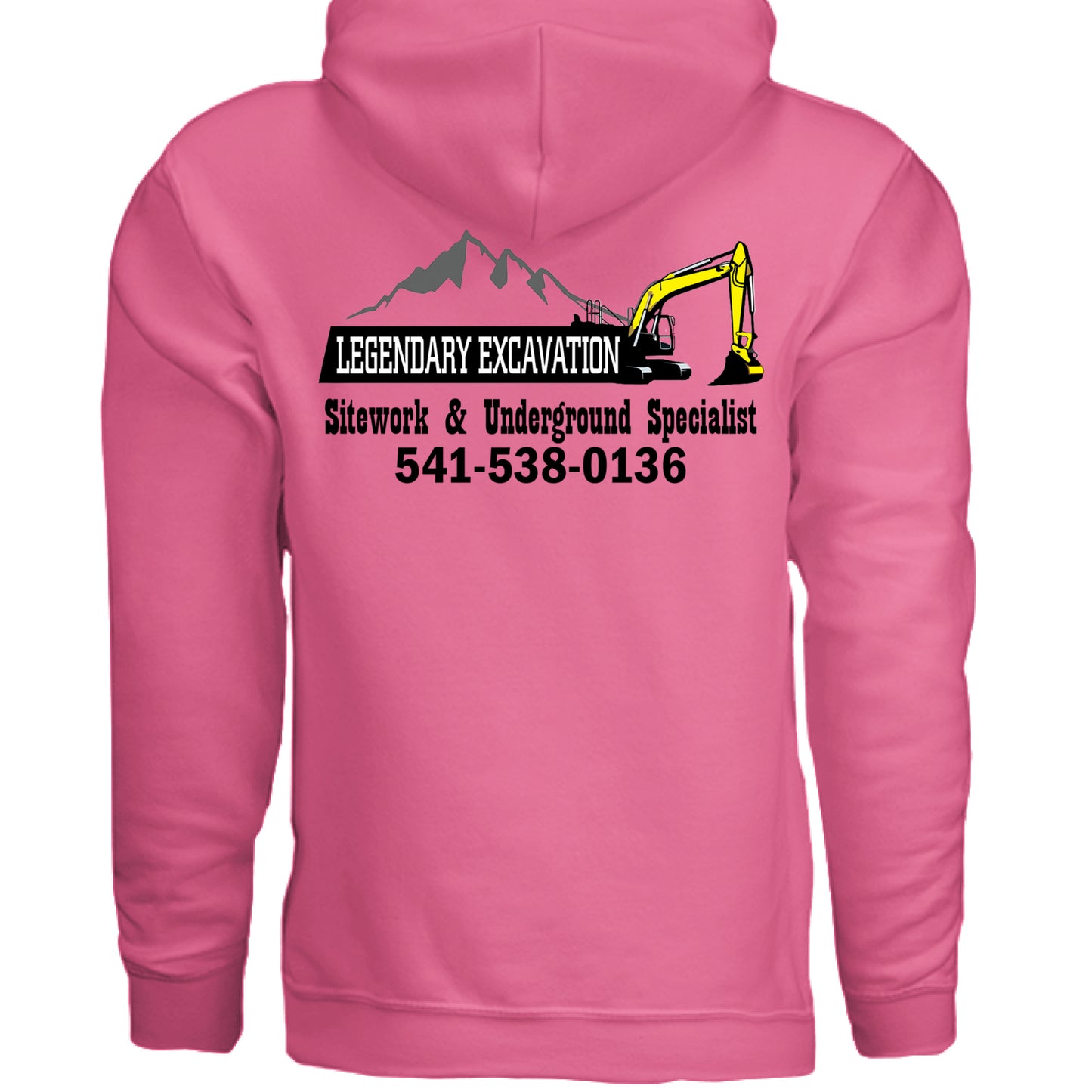 SAFETY PINK - BACK