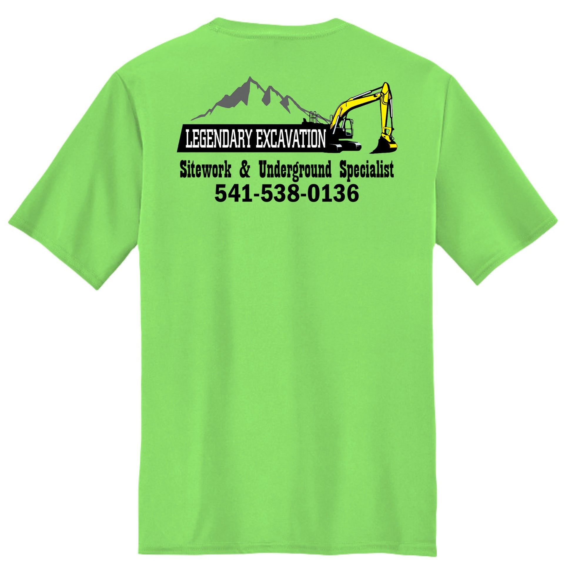 Neon Green - BACK