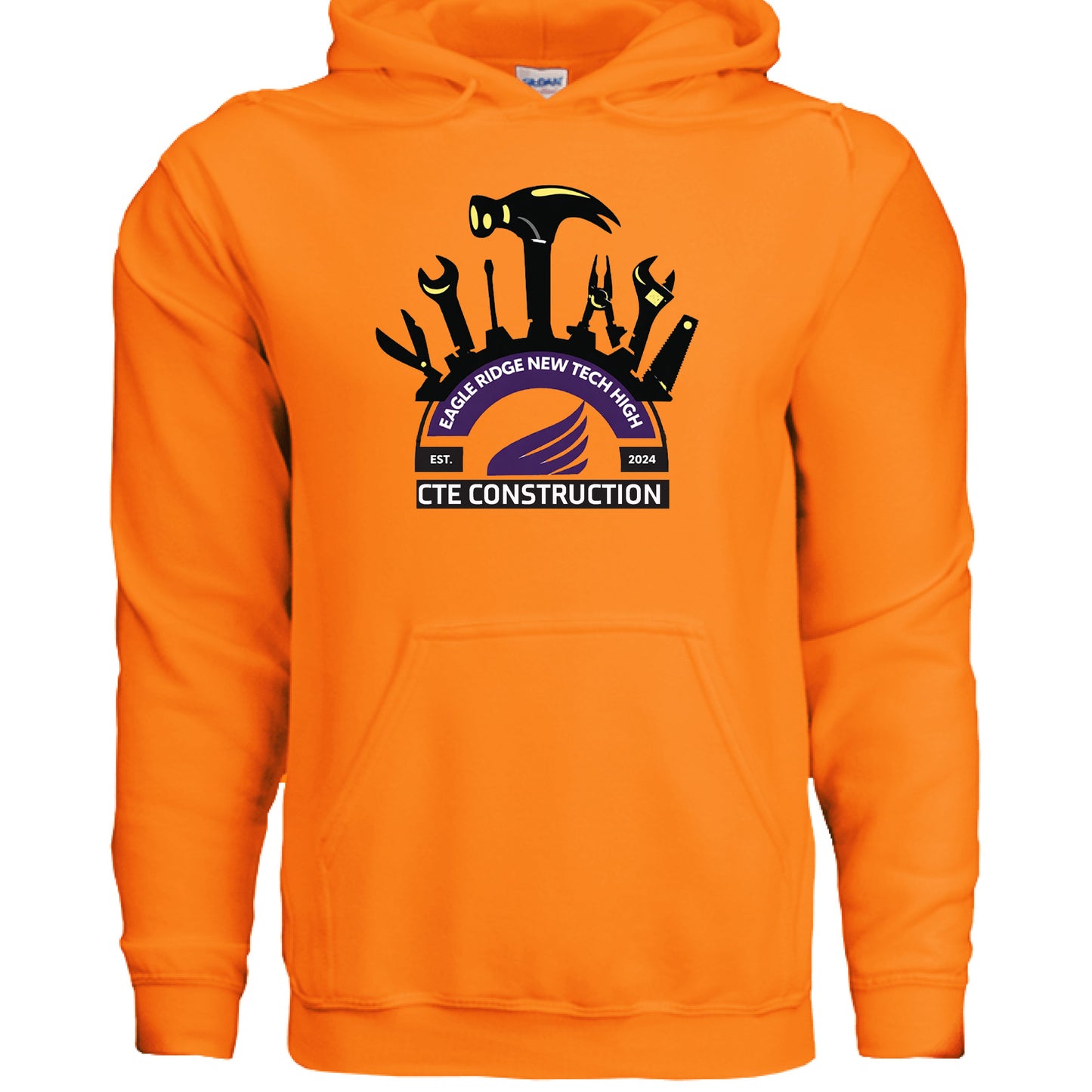 SAFETY ORANGE - FRONT