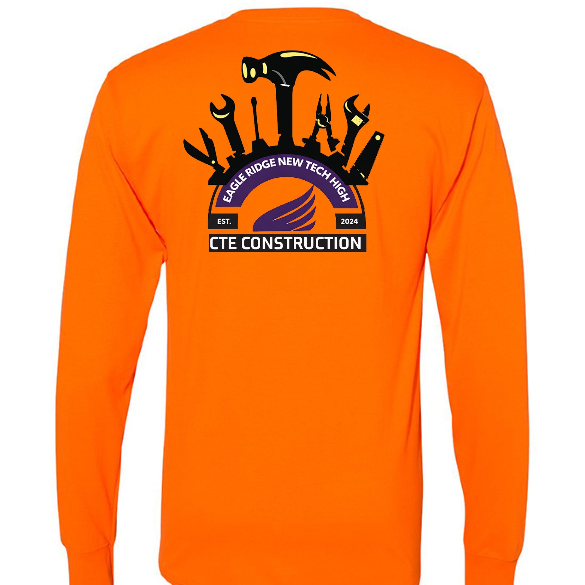 SAFETY ORANGE - BACK